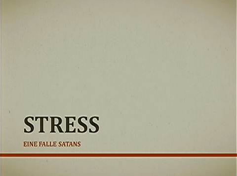 Titel Stress
